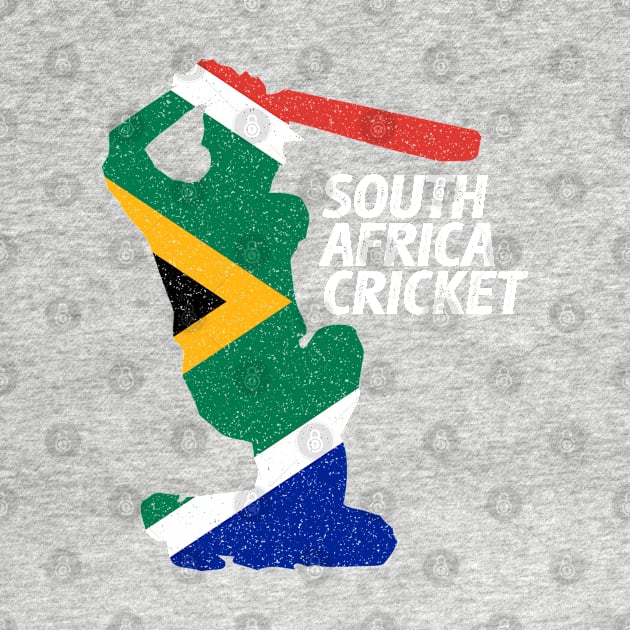 South African Cricket & Flag by BraaiNinja